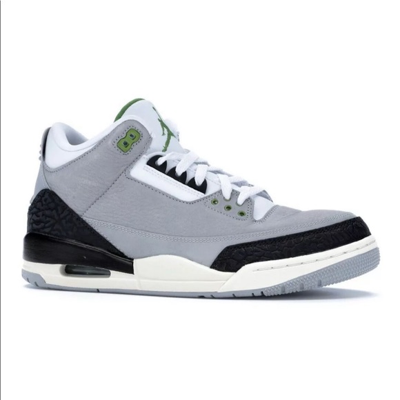 ❌SOLD❌Nike Air Jordan 3 Retro ChlorophyllMenSZ10.5 - Picture 3 of 8